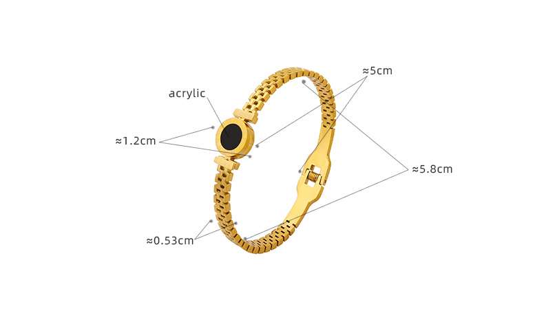 Stylish Bracelet 18K Gold Plated