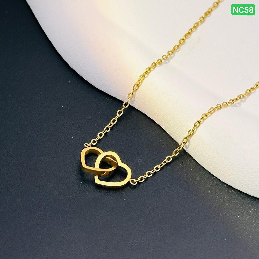 Interlock 2 Love Neckpiece (18k Gold Plated