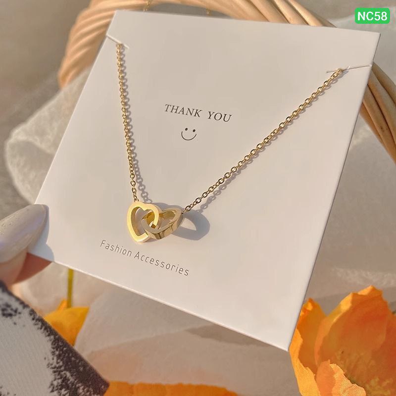 Interlock 2 Love Neckpiece (18k Gold Plated
