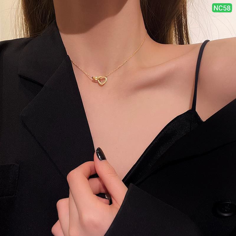 Interlock 2 Love Neckpiece (18k Gold Plated