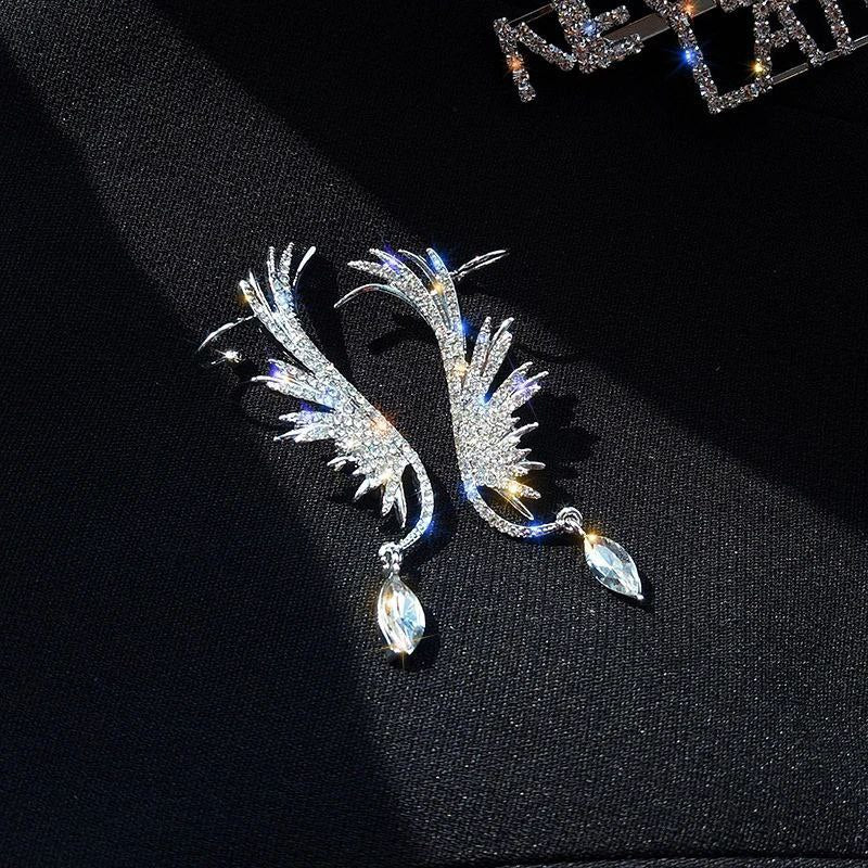 Angel wing earrings
(Color guarantee)