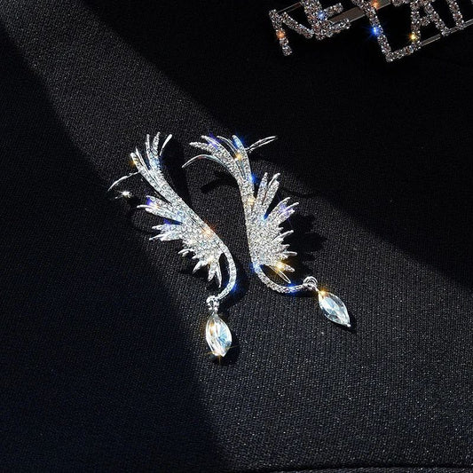 Angel wing earrings
(Color guarantee)