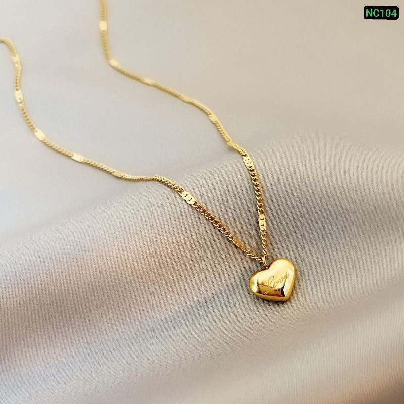 Mini Love 18K Gold Plated Necklace