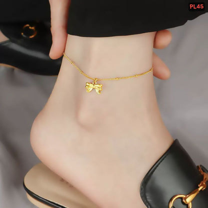 Bow Anklet Payel (18k Gold Plated)