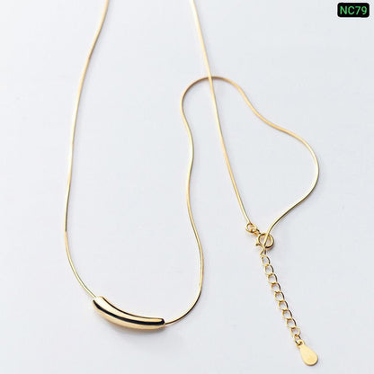 Chilli 21K Gold Polish Necklace