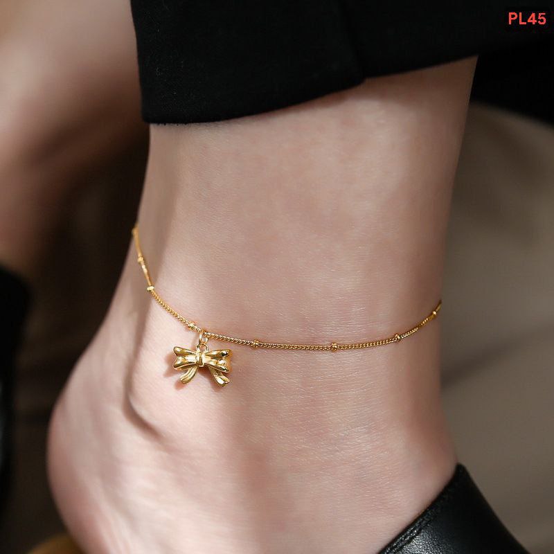 Bow Anklet Payel (18k Gold Plated)