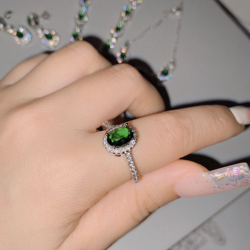 Full Stone 4 Pcs Jewelry Set