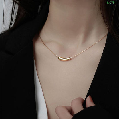 Chilli 21K Gold Polish Necklace
